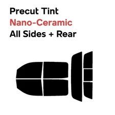 Precut Window Film Nano Ceramic Tint for Chevrolet Silverado 2014-2018 4 Door