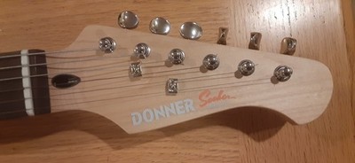 Donner Strat Style Guitar With Upgraded Parts