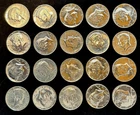 Roll (20) 1967 Special Mint Set, SMS Kennedy Halfs, Brilliant Uncirc. 40% Silver