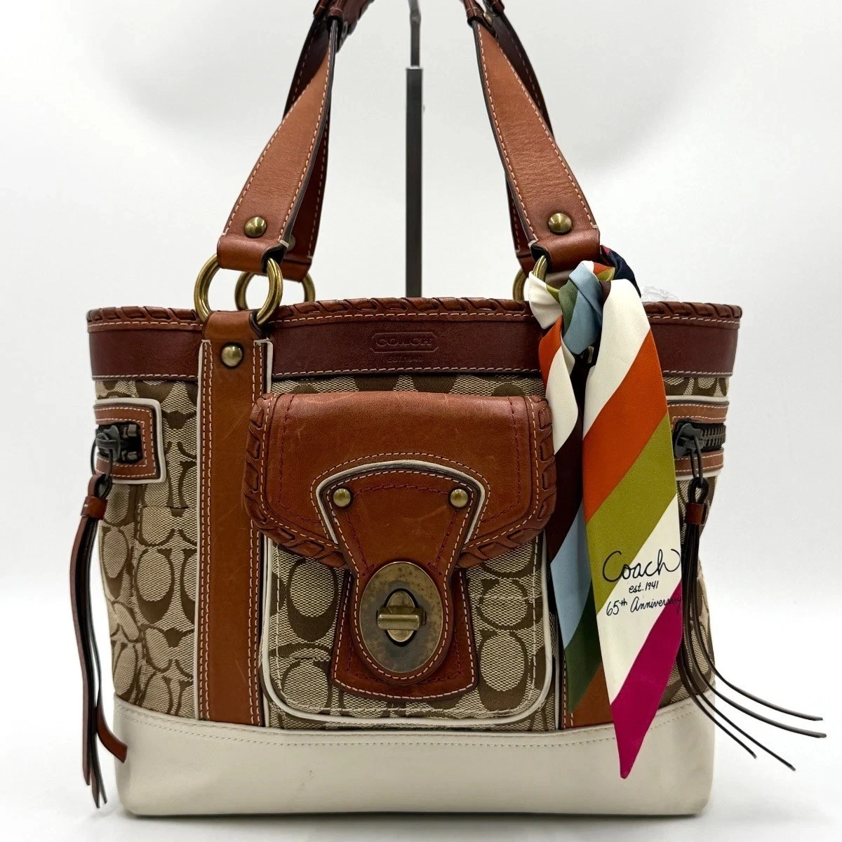 Coach Legacy Tote Striped Bags & Handbags for Women for sale | eBay