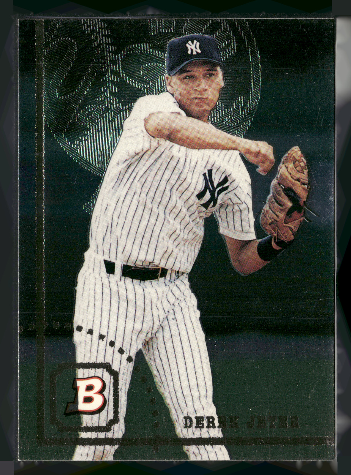 1994 Bowman Derek Jeter #376 Foil Prospect NY Yankees HOF Shortstop SS Card