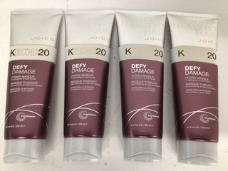 Lot of 4 8.5Fl. Oz. Joico KBond20 Defy Damage Power Masque New