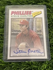 Topps Heritage Steve Carlton ROA-77RO-SC Phillies 1977 Real One Autograph 2026