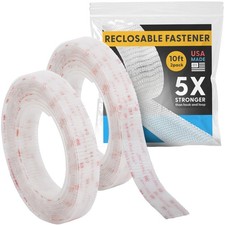 Industrial Strength -10FT 2Pack - Clear Indoor/Outdoor Adhesive Mounting Tape-