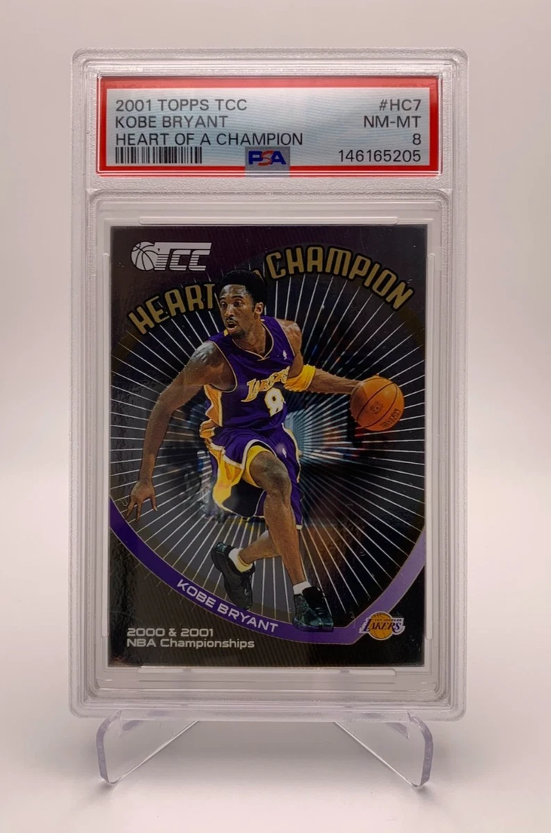 【A24】 NBA カード Kobe Bryant topps RC PSA8 Topps Kobe Bryant 8 Graded Basketball Sports Trading Cards