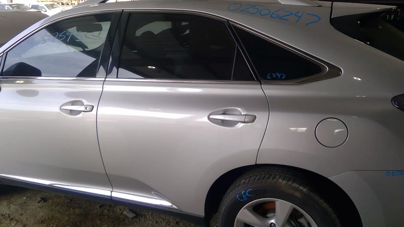 Driver Left Rear Side Door Fits 10-15 LEXUS RX350 5121567