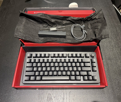 HyperX Alloy Rise 75 Wired Gaming Keyboard Black English QWERTY Layout