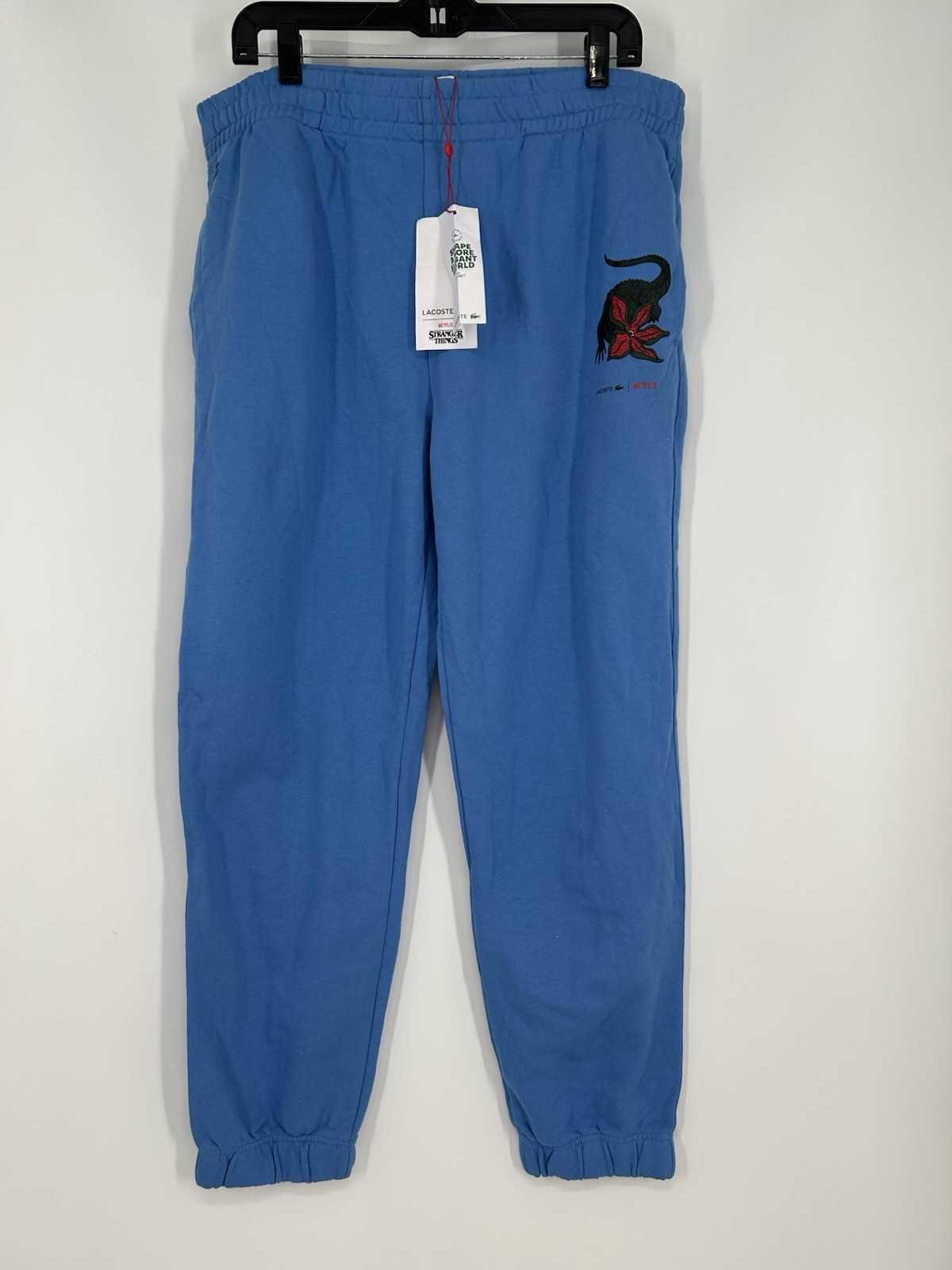 Lacoste Stranger Things Netflix Pants Joggers Sweatpants Regular Fit Mens XL