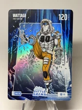 2026 Bo Jackson Battle Arena Wattage TJ Watt #CHILL-92 Chillin Battlefoil