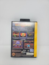 Mortal Kombat II (SEGA Genesis 32X) Authentic Cart W/ Box Cutout & Manual Case