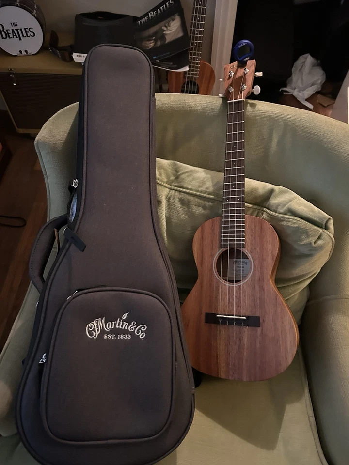 Martin T1K Koa Concert Ukulele w/ Gig Bag - Image 4 of 4