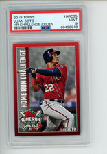 2019 Topps Home Run Challenge Juan Soto #HRC-35 Code Card PSA 9