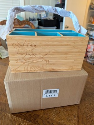 Disney Parks Lilo & Stitch Kitchenware Collection - Bamboo Utensil Caddy (NEW)