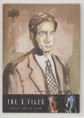 2019 The X-Files: UFOs & Aliens Edition 1/1 Dave Holtz #SKT Auto Sketch 1aq