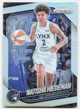 2025 Panini Prizm WNBA #53 Natisha Hiedeman Silver Prizms Minnesota Lynx