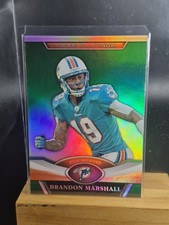 2011 Topps Platinum Green Refractor Brandon Marshall #45 Free Shipping 