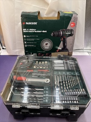 PARKSIDE Akku-Bohrschrauber-Set Bohrmaschine 20 V Schrauber ''PABS 20-Li''