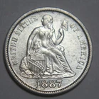 1887-S Liberty Seated Silver Dime - 10C - No Reserve!