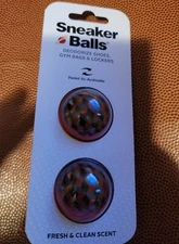 2 Sneaker Balls Fresh Clean Scent Deodorize Shoes, Gym Bags & Lockers