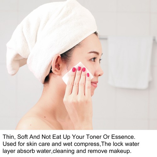800Pcs Cotton Pads Makeup Facial Cotton Pads Remover Pads Makeup Tools White - 第 6/7 張圖片