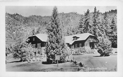1956 Seven Oaks California Camp Radford Postcard RPPC 24-11560