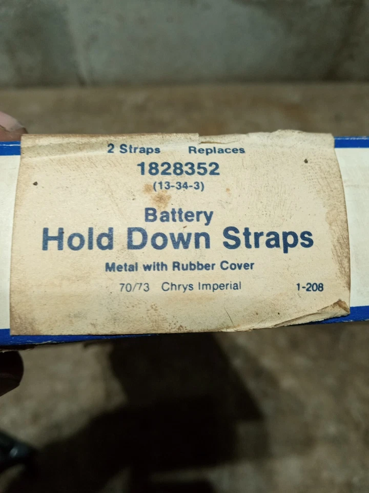 1966-73 Chrysler Dodge Plymouth Battery Hold Down Top Bracket - Image 3 of 3