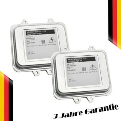 2x 5DV009720-00 Xenon Scheinwerfer HID Steuergerät Für Opel Insignia A Astra