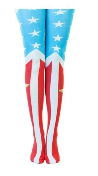 Cómics de nylon Pantimedias y medias florales para Mujer