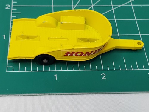 Vintage Matchbox Lesney - No 38-Honda Motorcycle With Trailer-Made In England - Picture 5 of 15