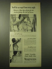 1948 Warner's Bras Ad - You'll be an angel from every angle