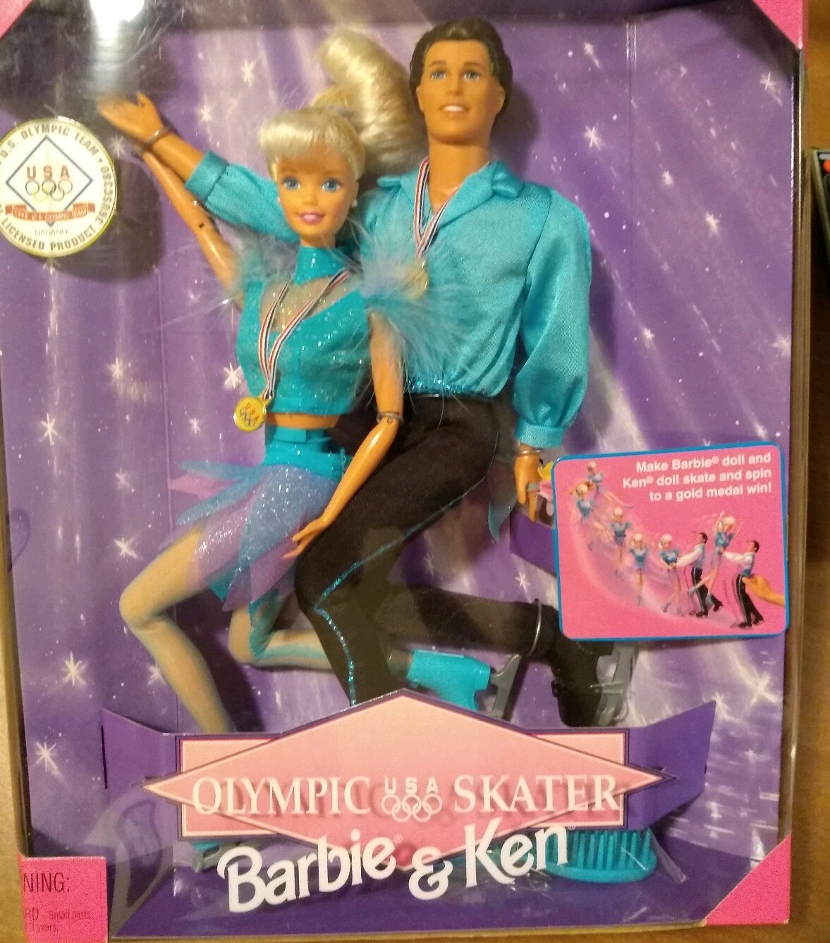 olympic skater barbie and ken
