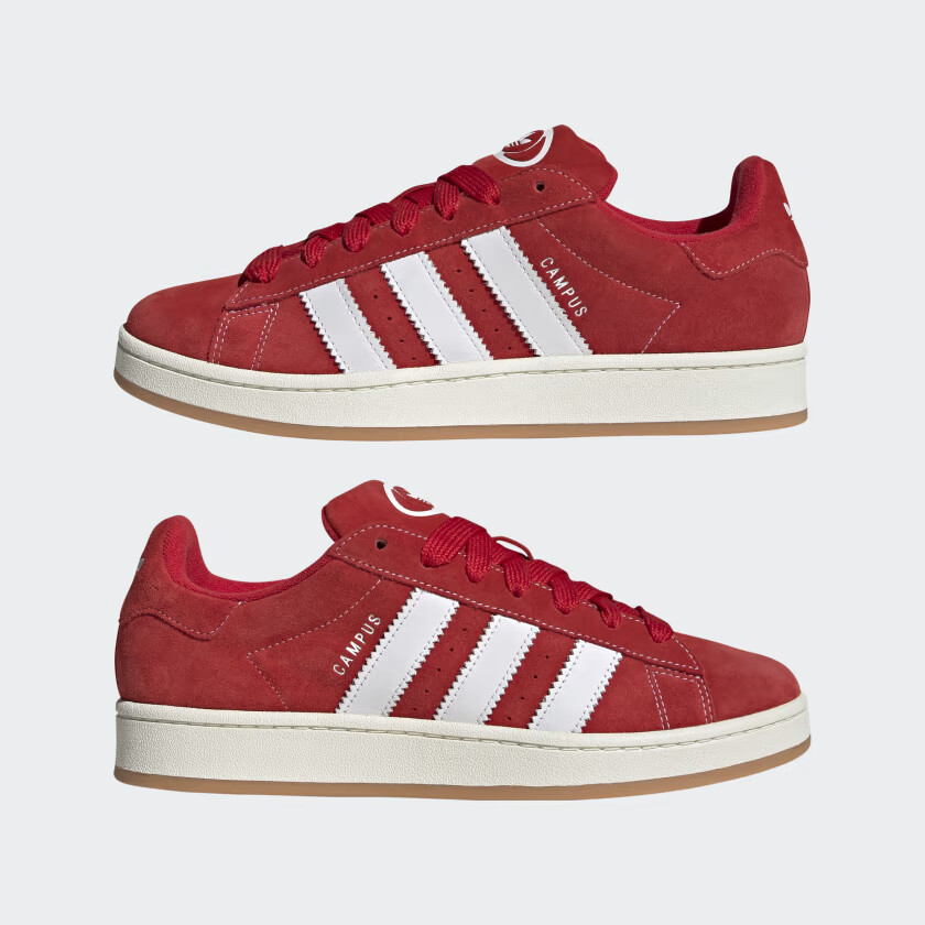 Мужские туфли adidas CAMPUS 00S H03474 Better Scarlet / Cloud White / Off White Red