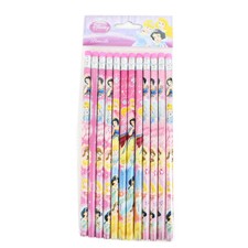 Brand New Disney Princess Belle Snow White School Supplies 12pcs Set Pencils