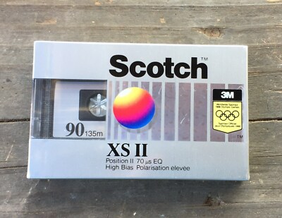 Scotch XS II XSII90 Position II 70 High Bias 90 135m Blank
