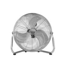 Ventilator Bodenventilator HallenlüFter Windmaschine Bodenventilator 45 Cm Chrom
