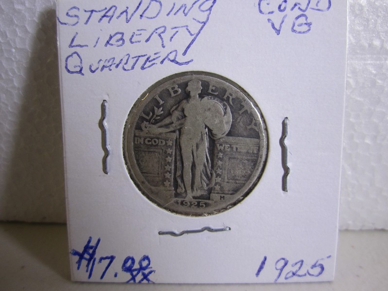 1925 Standing Liberty Quarter Condition Good