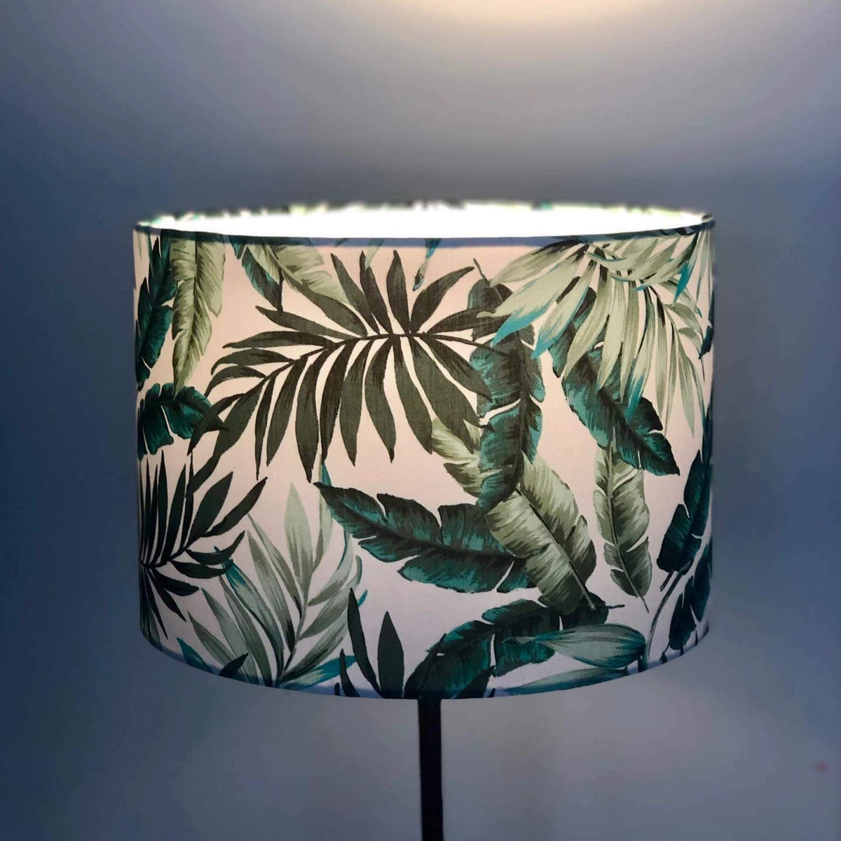 TROPICAL PALM LEAF LAMPSHADE VARIOUS SIZES 20CM 30CM 40CM DIAMETER