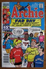 Archie #353, VF/NM, Archie Comics, 1987 *HIGH SCHOOL/COLLEGE COVER*
