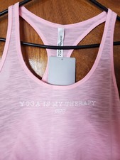 Lorna Jane Yoga New Black Tank Top M - NWT