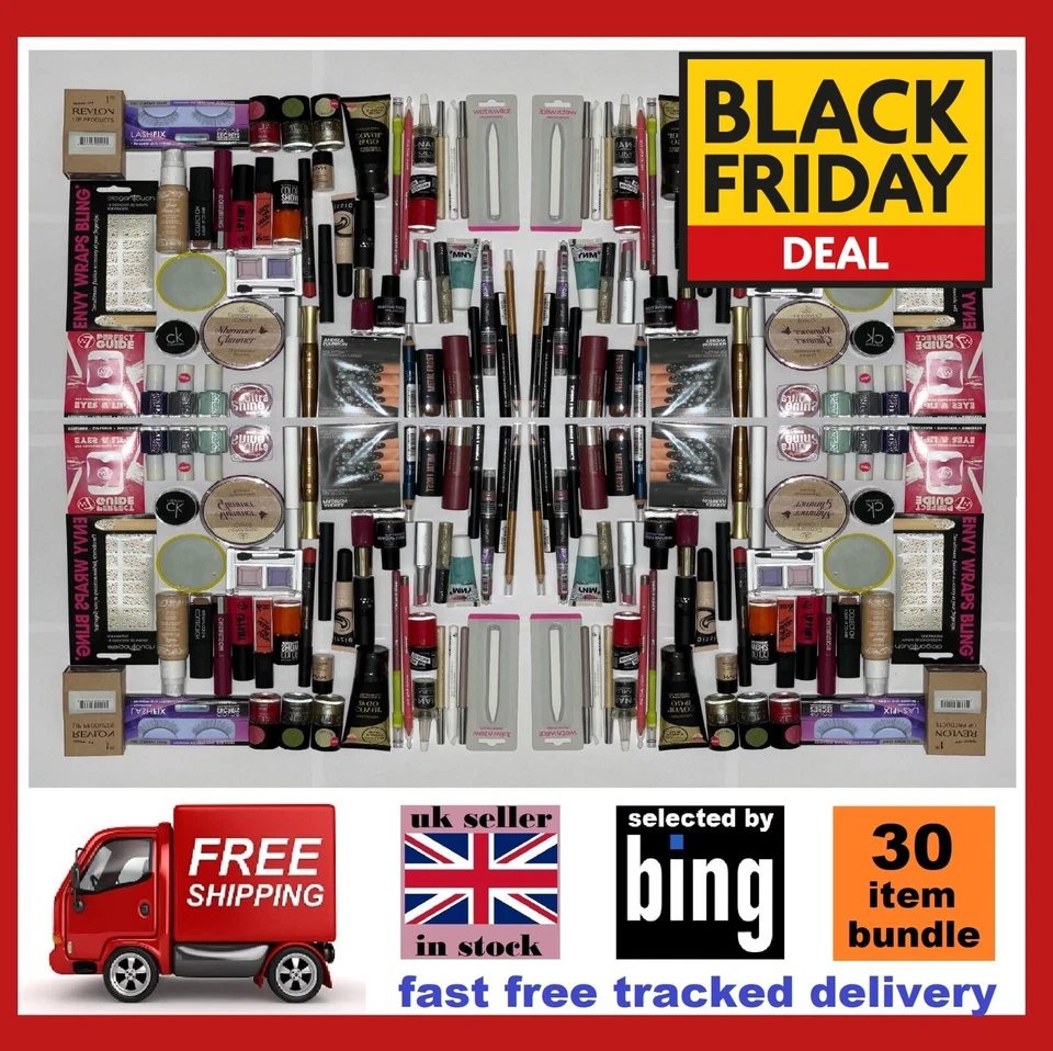 Make up Bundle Make-up Joblot Christmas Gift Makeup black friday uk new 30 Items