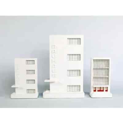 Chisel & Mouse / Bauhaus Dessau Plaster Object-W180・D75・H270mm