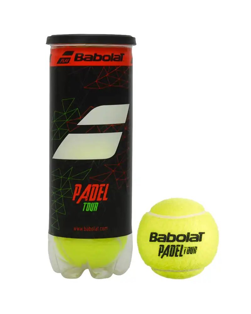 Babolat Tour X3 Tubo Palline da Padel, Giallo