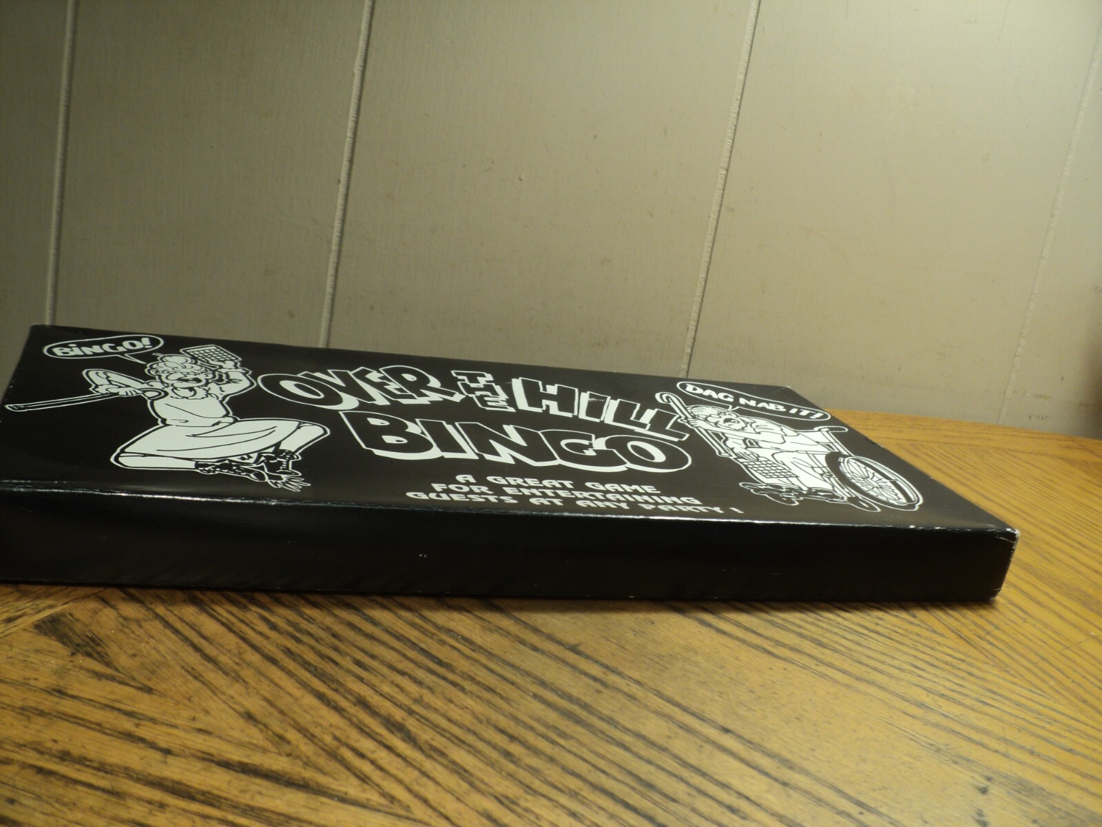 Vintage Over The Hill Bingo Game Style  #40245 Complete  Forum Novelties USA