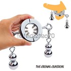 Male Scrotum Clamp Ring Testicle Ball Stretcher Ball Crusher Chastity Device