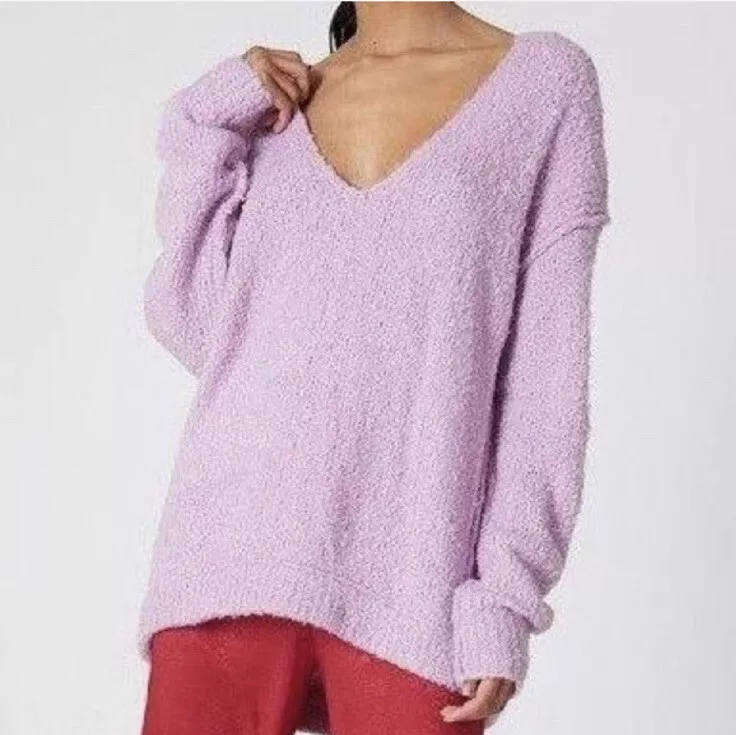 Free people top lofty v neck