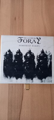 HEATHEN FORAY - Armored Bards - Limited Edition Holzbox, Patch, Autogramm