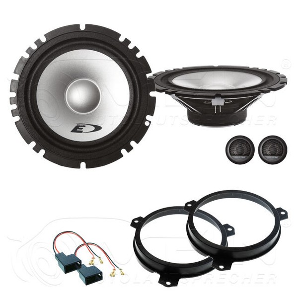 Alpine Lautsprecher FüR Peugeot 108 2014-2022 Front TüR Vorn 2-Wege 280W #B5YI-image
