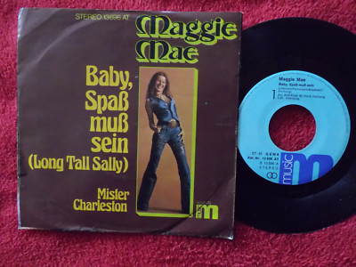 Maggie Mae - Baby, Spaß muß sein / Mister Charleston      Top orig. German  45
