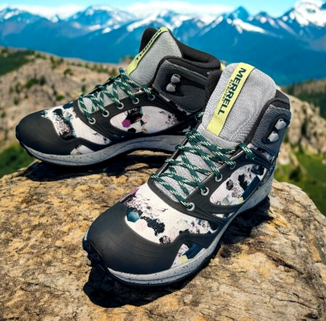 Merrell Stivali da Escursionismo Donna 9 Impermeabili Goretex Ripstop Quantum Color Splash Us intime Ottimeioni