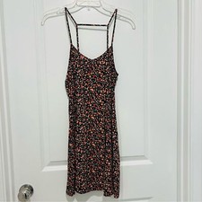 Forever 21 Women's Strappy Floral Print Cami Dress Size Small Ditsy Y2K Babydoll